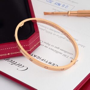 Cartier Love Small Rose Gold with 6 Diamonds Size 16