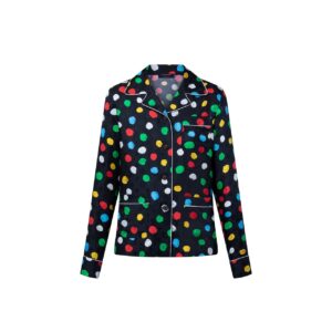 LV x YK Painted Dots Pajama Shirt Size 34