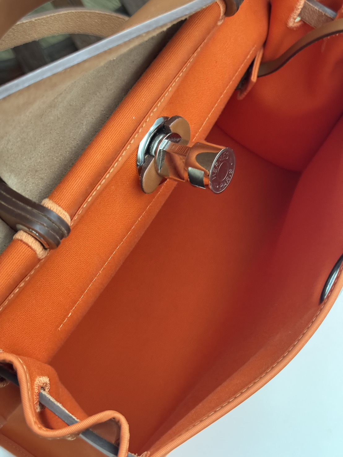 Hermes Herbag 31 Feu - Image 3