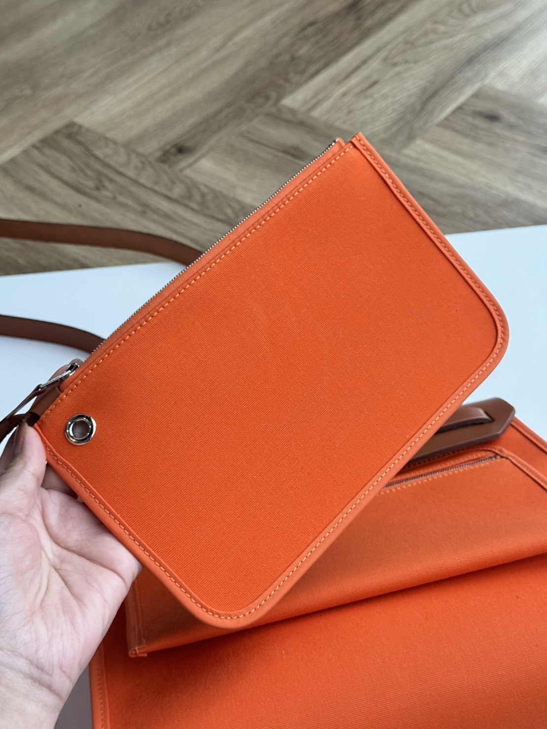 Hermes Herbag 31 Feu - Image 4