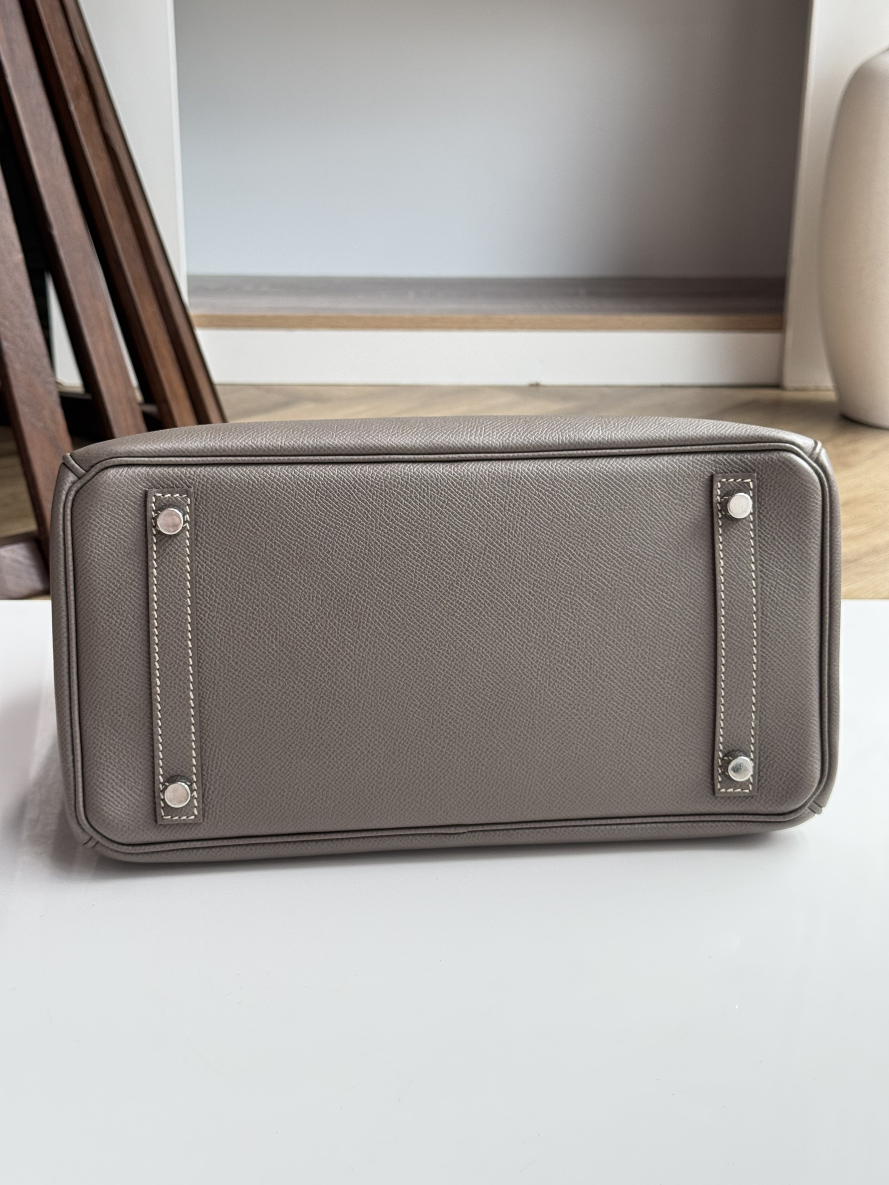 Hermes Birkin 30 Etain - Image 5